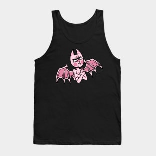 Pissed Off Pink Demon Tank Top